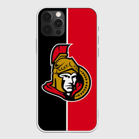 Чехол для iPhone 12 Pro с принтом Ottawa Senators в Петрозаводске, силикон | область печати: задняя сторона чехла, без боковых панелей | hockey | nhl | ottawa | ottawa senators | senators | usa | нхл | оттава | оттава сенаторз | сенаторз | спорт | сша | хоккей | шайба