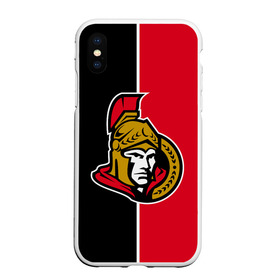 Чехол для iPhone XS Max матовый с принтом Ottawa Senators в Петрозаводске, Силикон | Область печати: задняя сторона чехла, без боковых панелей | hockey | nhl | ottawa | ottawa senators | senators | usa | нхл | оттава | оттава сенаторз | сенаторз | спорт | сша | хоккей | шайба