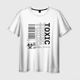 Мужская футболка 3D с принтом Toxic World в Петрозаводске, 100% полиэфир | прямой крой, круглый вырез горловины, длина до линии бедер | Тематика изображения на принте: 2020 | aesthetic | japan | tokyo | toxic | токио | токсик | эстетика | япония