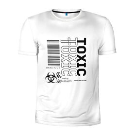 Мужская футболка 3D спортивная с принтом Toxic World в Петрозаводске, 100% полиэстер с улучшенными характеристиками | приталенный силуэт, круглая горловина, широкие плечи, сужается к линии бедра | 2020 | aesthetic | japan | tokyo | toxic | токио | токсик | эстетика | япония