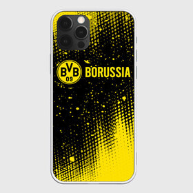 Чехол для iPhone 12 Pro Max с принтом BORUSSIA Боруссия в Петрозаводске, Силикон |  | borussia | club | dortmund | footbal | logo | боруссия | дортмунд | знак | клуб | логотип | логотипы | символ | символы | форма | футбол | футбольная | футбольный