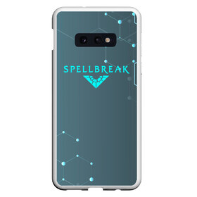 Чехол для Samsung S10E с принтом Spellbreak Hex в Петрозаводске, Силикон | Область печати: задняя сторона чехла, без боковых панелей | Тематика изображения на принте: battle royal | fantasy | game | game spellbreak | hex | logo spellbreak | rpg | spellbreak | боевая магия | боевой маг | игра | игра spellbreak | королевская битва | логотип | логотип spellbreak | магические перчатки | персонажи spellbreak | р