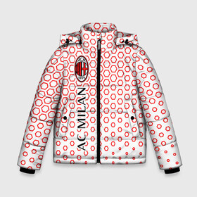 Зимняя куртка для мальчиков 3D с принтом AC MILAN МИЛАН в Петрозаводске, ткань верха — 100% полиэстер; подклад — 100% полиэстер, утеплитель — 100% полиэстер | длина ниже бедра, удлиненная спинка, воротник стойка и отстегивающийся капюшон. Есть боковые карманы с листочкой на кнопках, утяжки по низу изделия и внутренний карман на молнии. 

Предусмотрены светоотражающий принт на спинке, радужный светоотражающий элемент на пуллере молнии и на резинке для утяжки | 