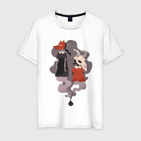 Мужская футболка хлопок с принтом Crazy Halloween Girls в Петрозаводске, 100% хлопок | прямой крой, круглый вырез горловины, длина до линии бедер, слегка спущенное плечо. | 