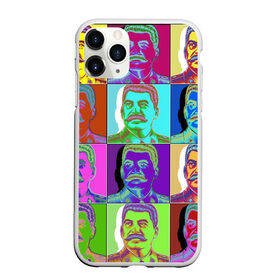 Чехол для iPhone 11 Pro Max матовый с принтом Stalin pop-art в Петрозаводске, Силикон |  | chief | color | eyes | moustache | pop art | stalin | view | взгляд | вождь | глаза | поп  арт | сталин | усы | цвет