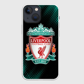 Чехол для iPhone 13 mini с принтом LIVERPOOL   Ливерпуль в Петрозаводске,  |  | club | footbal | liverpool | logo | знак | клуб | ливерпуль | логотип | логотипы | символ | символы | форма | футбол | футбольная | футбольный