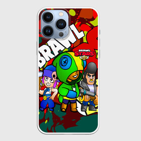 Чехол для iPhone 13 Pro Max с принтом BRAWL STARS в Петрозаводске,  |  | Тематика изображения на принте: 8 bit | bea | bib | brawl stars | crow | leon | max | nita | sally leon | shark | акула | биа | биби | бравл старс | ворон | игра | леон | макс | нита | оборотень | салли леон | сэлли леон | шарк