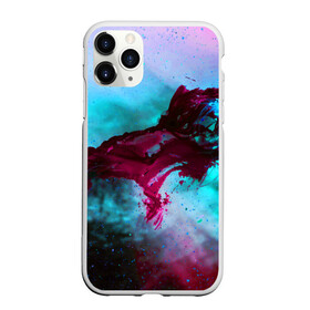 Чехол для iPhone 11 Pro матовый с принтом Peener в Петрозаводске, Силикон |  | abstraction | colorful | paint | splashes | stains | абстракция | брызги | краска | разводы | разноцветный