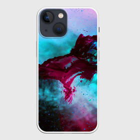 Чехол для iPhone 13 mini с принтом Peener в Петрозаводске,  |  | abstraction | colorful | paint | splashes | stains | абстракция | брызги | краска | разводы | разноцветный