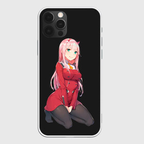 Чехол для iPhone 12 Pro с принтом ZeroTwo (Darling in the Franx) в Петрозаводске, силикон | область печати: задняя сторона чехла, без боковых панелей | 002 | ahegao | anime | darling | franx | franxx | girl | girls | in | senpai | the | two | waifu | zero | zerotwo | аниме | ахегао | вайфу | девушка | семпай | сенпай | тян