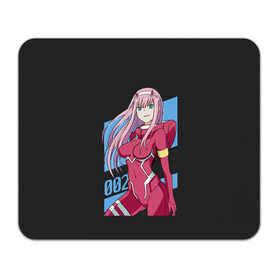 Коврик для мышки прямоугольный с принтом ZeroTwo (Darling in the Franx) в Петрозаводске, натуральный каучук | размер 230 х 185 мм; запечатка лицевой стороны | 002 | 02 | ahegao | anime | darling | franx | franxx | girl | girls | in | senpai | the | two | waifu | zero | zerotwo | аниме | ахегао | вайфу | девушка | семпай | сенпай | тян