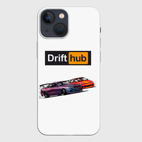 Чехол для iPhone 13 mini с принтом Дрифт в Петрозаводске,  |  | drift | drifthub | авто | гонки | гонщик | дрифт | занос | машина | стритрейсер | стритрейсинг | тачки