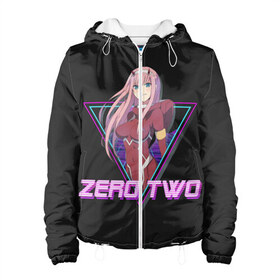 Женская куртка 3D с принтом ZeroTwo (Darling in the Franx) в Петрозаводске, ткань верха — 100% полиэстер, подклад — флис | прямой крой, подол и капюшон оформлены резинкой с фиксаторами, два кармана без застежек по бокам, один большой потайной карман на груди. Карман на груди застегивается на липучку | 002 | 02 | ahegao | anime | darling | franx | franxx | girl | girls | in | senpai | the | two | waifu | zero | zerotwo | аниме | ахегао | вайфу | девушка | семпай | сенпай | тян