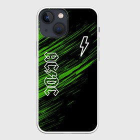 Чехол для iPhone 13 mini с принтом AC DC в Петрозаводске,  |  | ac dc | acdc | music | rock | ас дс | асдс | группа | музыка | рок.