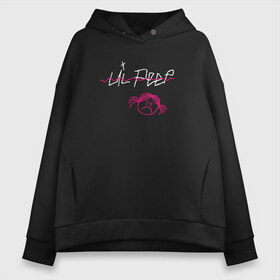 Женское худи Oversize хлопок с принтом LIL PEEP (front & back) в Петрозаводске, френч-терри — 70% хлопок, 30% полиэстер. Мягкий теплый начес внутри —100% хлопок | боковые карманы, эластичные манжеты и нижняя кромка, капюшон на магнитной кнопке | lil peep | lil peep art | logo lil peep | love | rap | альбомы | лил пип | лове | лого | логтип | любовь | музыка | музыкант | паук | певец | рэп | рэпер | скорпион