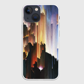 Чехол для iPhone 13 mini с принтом Space в Петрозаводске,  |  | abstraction | galactica | space | star | vanguard | абстракция | авангард | галактика | космос | пространство