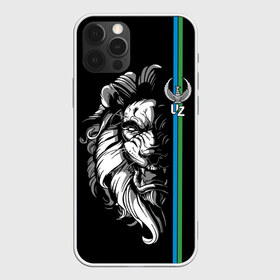 Чехол для iPhone 12 Pro Max с принтом Узбекистан в Петрозаводске, Силикон |  | eagle | evil | flag | golden | lion | republic | uzbekistan | злой | золотой | лев | орел | республика | узбекистан | узбекистон | флаг