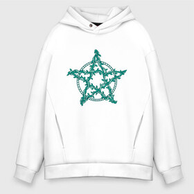 Мужское худи Oversize хлопок с принтом Pentagram Vines в Петрозаводске, френч-терри — 70% хлопок, 30% полиэстер. Мягкий теплый начес внутри —100% хлопок | боковые карманы, эластичные манжеты и нижняя кромка, капюшон на магнитной кнопке | Тематика изображения на принте: botanica | botanical | cult | forest | green | lucifer | plant | satan | tree | trees | vegan | vegetarian | ботаника | веган | вегетарианец | гроздья | культ | лоза | лозы | люцифер | пентаграма | пентаграмма | растение | растения | сатана 