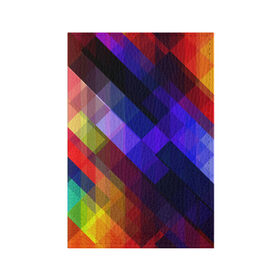 Обложка для паспорта матовая кожа с принтом Горен в Петрозаводске, натуральная матовая кожа | размер 19,3 х 13,7 см; прозрачные пластиковые крепления | Тематика изображения на принте: abstraction | colorful | cubes | obliquely | stripes | texture | абстракция | кубы | наискось | полосы | разноцветный | текстура