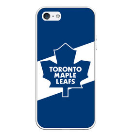 Чехол для iPhone 5/5S матовый с принтом Торонто Мейпл Лифс в Петрозаводске, Силикон | Область печати: задняя сторона чехла, без боковых панелей | hockey | maple leafs | nhl | toronto | toronto maple leafs | usa | мейпл лифс | нхл | спорт | сша | торонто | торонто мейпл лифс | хоккей | шайба