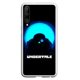 Чехол для Honor P30 с принтом UNDERTALE в Петрозаводске, Силикон | Область печати: задняя сторона чехла, без боковых панелей | sans | undertale | андертале | андертейл | игра | подземная история | подземная сказка | санс | ундертале