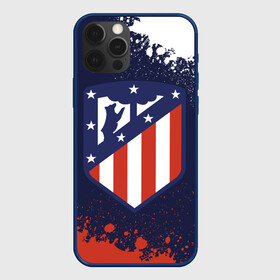 Чехол для iPhone 12 Pro с принтом ATLETICO MADRID / Атлетико в Петрозаводске, силикон | область печати: задняя сторона чехла, без боковых панелей | atletico | club | footbal | logo | madrid | атлетико | знак | клуб | логотип | логотипы | мадрид | символ | символы | форма | футбол | футбольная | футбольный