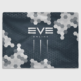 Плед 3D с принтом EVE ONLINE / ИВ ОНЛАЙН в Петрозаводске, 100% полиэстер | закругленные углы, все края обработаны. Ткань не мнется и не растягивается | echo | echoes | eve | game | games | logo | online | space | ев онлайн | ев эхо | еве | ив онлайн | ив эхо | игра | игры | космос | лого | логотип | логотипы | онлайн | символ | символы | эхо | эхос