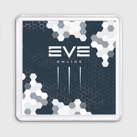 Магнит 55*55 с принтом EVE ONLINE / ИВ ОНЛАЙН в Петрозаводске, Пластик | Размер: 65*65 мм; Размер печати: 55*55 мм | Тематика изображения на принте: echo | echoes | eve | game | games | logo | online | space | ев онлайн | ев эхо | еве | ив онлайн | ив эхо | игра | игры | космос | лого | логотип | логотипы | онлайн | символ | символы | эхо | эхос