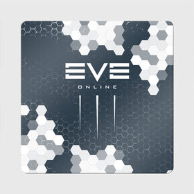Магнит виниловый Квадрат с принтом EVE ONLINE / ИВ ОНЛАЙН в Петрозаводске, полимерный материал с магнитным слоем | размер 9*9 см, закругленные углы | echo | echoes | eve | game | games | logo | online | space | ев онлайн | ев эхо | еве | ив онлайн | ив эхо | игра | игры | космос | лого | логотип | логотипы | онлайн | символ | символы | эхо | эхос