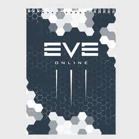 Скетчбук с принтом EVE ONLINE ИВ ОНЛАЙН в Петрозаводске, 100% бумага
 | 48 листов, плотность листов — 100 г/м2, плотность картонной обложки — 250 г/м2. Листы скреплены сверху удобной пружинной спиралью | Тематика изображения на принте: echo | echoes | eve | game | games | logo | online | space | ев онлайн | ев эхо | еве | ив онлайн | ив эхо | игра | игры | космос | лого | логотип | логотипы | онлайн | символ | символы | эхо | эхос
