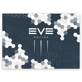 Поздравительная открытка с принтом EVE ONLINE / ИВ ОНЛАЙН в Петрозаводске, 100% бумага | плотность бумаги 280 г/м2, матовая, на обратной стороне линовка и место для марки
 | echo | echoes | eve | game | games | logo | online | space | ев онлайн | ев эхо | еве | ив онлайн | ив эхо | игра | игры | космос | лого | логотип | логотипы | онлайн | символ | символы | эхо | эхос