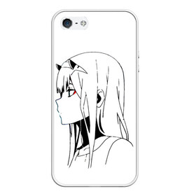 Чехол для iPhone 5/5S матовый с принтом ZeroTwo (Darling in the Franx) в Петрозаводске, Силикон | Область печати: задняя сторона чехла, без боковых панелей | 002 | 02 | ahegao | anime | darling | franx | franxx | girl | girls | in | senpai | the | two | waifu | zero | zerotwo | аниме | ахегао | вайфу | девушка | семпай | сенпай | тян