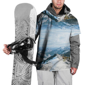 Накидка на куртку 3D с принтом СНЕЖНЫЕ ГОРЫ | ЗЕРКАЛО в Петрозаводске, 100% полиэстер |  | mountain | альпы | в горах | вечер | вид | гора | горные | горы | закат | зима | красивый | лето | лыжи | пейзаж | природа | снег | снежные | сноуборд