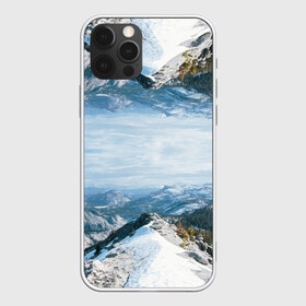 Чехол для iPhone 12 Pro Max с принтом СНЕЖНЫЕ ГОРЫ ЗЕРКАЛО в Петрозаводске, Силикон |  | Тематика изображения на принте: mountain | альпы | в горах | вечер | вид | гора | горные | горы | закат | зима | красивый | лето | лыжи | пейзаж | природа | снег | снежные | сноуборд