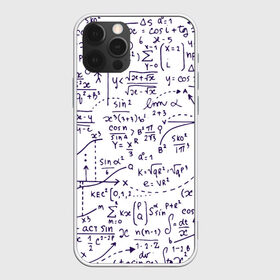 Чехол для iPhone 12 Pro Max с принтом Формулы в Петрозаводске, Силикон |  | Тематика изображения на принте: алгебра | математика | математические формулы | наука | научные формулы | формулы