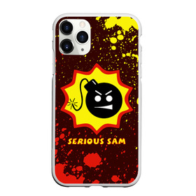 Чехол для iPhone 11 Pro матовый с принтом SERIOUS SAM Крутой Сэм в Петрозаводске, Силикон |  | croteam | game | games | logo | sam | serious | бомба | бомбочка | игра | игры | крутой | лого | логотип | логотипы | серьезный | символ | символы | сэм