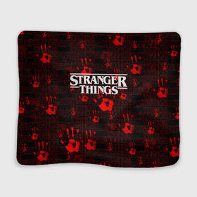 Плед 3D с принтом Stranger Things. в Петрозаводске, 100% полиэстер | закругленные углы, все края обработаны. Ткань не мнется и не растягивается | Тематика изображения на принте: normal people scare me | stranger things | детектив | драма | кино | очень странные дела | сериалы | странгер тхингс | триллер | уилл | фантастика | фильмы | хоукинс