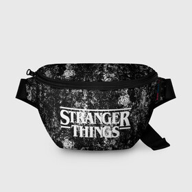 Поясная сумка 3D с принтом Stranger Things. в Петрозаводске, 100% полиэстер | плотная ткань, ремень с регулируемой длиной, внутри несколько карманов для мелочей, основное отделение и карман с обратной стороны сумки застегиваются на молнию | normal people scare me | stranger things | детектив | драма | кино | очень странные дела | сериалы | странгер тхингс | триллер | уилл | фантастика | фильмы | хоукинс