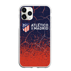 Чехол для iPhone 11 Pro Max матовый с принтом ATLETICO MADRID / Атлетико в Петрозаводске, Силикон |  | Тематика изображения на принте: atletico | club | footbal | logo | madrid | атлетико | знак | клуб | логотип | логотипы | мадрид | символ | символы | форма | футбол | футбольная | футбольный