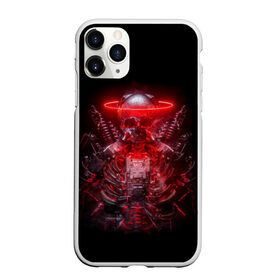 Чехол для iPhone 11 Pro Max матовый с принтом Digital Skeleton | 1.1 в Петрозаводске, Силикон |  | cool | cyborg | decoration | fashion | fear | ghost | halloween | head | horror | robot | skeleton | skull | technology | голова | киборг | круто | мода | призрак | робот | скелет | технологии | ужас | украшение | хеллоуин | череп