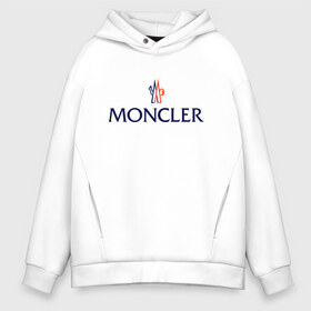 Мужское худи Oversize хлопок с принтом MONCLER в Петрозаводске, френч-терри — 70% хлопок, 30% полиэстер. Мягкий теплый начес внутри —100% хлопок | боковые карманы, эластичные манжеты и нижняя кромка, капюшон на магнитной кнопке | Тематика изображения на принте: mancler | mankler | moncler | monkler | манклер | мода | монклер | тренд | хайповый | шмот