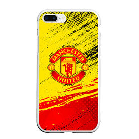 Чехол для iPhone 7Plus/8 Plus матовый с принтом MANCHESTER UNITED. в Петрозаводске, Силикон | Область печати: задняя сторона чехла, без боковых панелей | fc | fcmu | football | football club | manchester united | red devils | sport | красные дьяволы | манчестер юнайтед | спорт | фк | фкмю | футбол | футбольный клуб