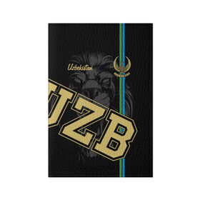 Обложка для паспорта матовая кожа с принтом Узбекистан в Петрозаводске, натуральная матовая кожа | размер 19,3 х 13,7 см; прозрачные пластиковые крепления | coat of arms | eagle | flag | islam | lion | republic | uzbekistan | герб | ислам | лев | орел | республика | узбекистан | флаг