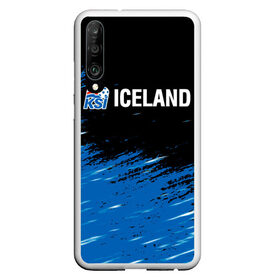 Чехол для Honor P30 с принтом KSI ICELAND. в Петрозаводске, Силикон | Область печати: задняя сторона чехла, без боковых панелей | 2019 | 2020 | fc | football | iceland | ksi | sport | исландия | кси | сборная исландии | спорт | спортивные | униформа | фирменные цвета | фк | футбол | футбольный клуб