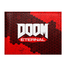 Обложка для студенческого билета с принтом DOOM ETERNAL / ДУМ ЭТЕРНАЛ в Петрозаводске, натуральная кожа | Размер: 11*8 см; Печать на всей внешней стороне | Тематика изображения на принте: bfg | brutal | doom | eternal | ethernal | game | games | logo | дум | игра | игры | лого | логотип | логотипы | символ | символы | этернал