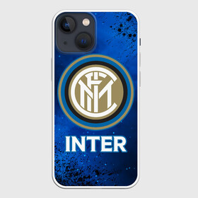 Чехол для iPhone 13 mini с принтом INTER   Интер в Петрозаводске,  |  | club | footbal | inter | internazionale | logo | milan | знак | интер | интернационале | клуб | логотип | логотипы | милан | символ | символы | форма | футбол | футбольная | футбольный