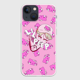 Чехол для iPhone 13 mini с принтом LIL PEEP в Петрозаводске,  |  | cat | had | hello kitty | lil peep | lil peep art | logo lil peep | love | rap | альбомы | голова | кот | котики | лил пип | лове | лого | логтип | любовь | музыка | музыкант | паук | певец | рэп | рэпер | скорпион