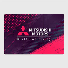 Магнитный плакат 3Х2 с принтом MITSUBISHI / МИТСУБИСИ в Петрозаводске, Полимерный материал с магнитным слоем | 6 деталей размером 9*9 см | 