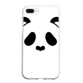 Чехол для iPhone 7Plus/8 Plus матовый с принтом Panda в Петрозаводске, Силикон | Область печати: задняя сторона чехла, без боковых панелей | panda | животные | медведь | мишка | панда