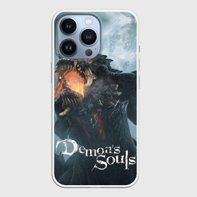 Чехол для iPhone 13 Pro с принтом Demons Souls в Петрозаводске,  |  | Тематика изображения на принте: armor | dark souls | demons souls | dragon | fire | games | knight | namco bandai | nextgen | playstation 5 | praise the sun | ps5 | броня | восславь солнце | дарк соулс | демон соулс | дракон | игры | некстген | огонь | плейстейшен 5 | пс5 | рыцарь | тем